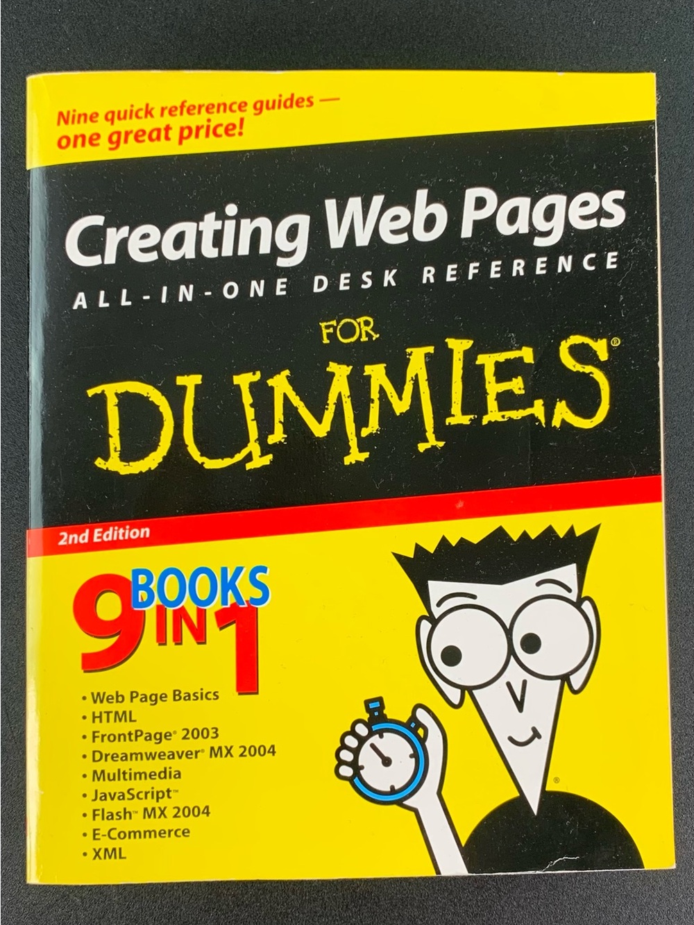 Creating Web Pages For Dummies. 2nd Edition. Bonus CD-ROM. 9 Books In 1.